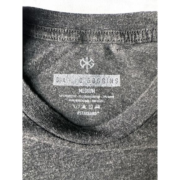 David Goggins 4x4x48 Challenge Tee Charcoal Grey - Men's Medium - Minor Defects - Picture 3 of 6